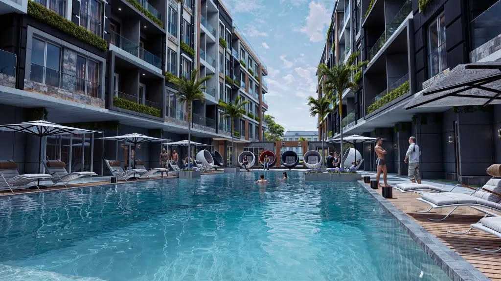 Mark Resort pool courtyard thumbnail