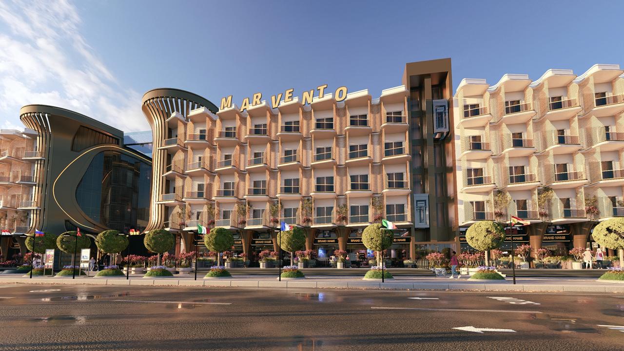 Marvento Beach Resort facade and retail frontage thumbnail
